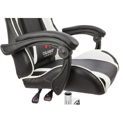 Игровое кресло Calviano Asti Ultimato (черный/белый)