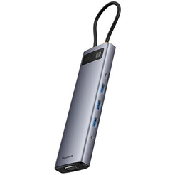 Док-станция Baseus Metal Gleam Series 11-Port B00030709811-00 Space Grey
