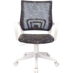 Компьютерное кресло Бюрократ KD-W4 (черный/синий регата)