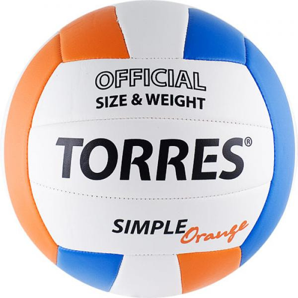 Мяч Torres Simple Orange (V30125)