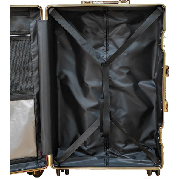 Чемодан DoubleW E087# (M, белый)