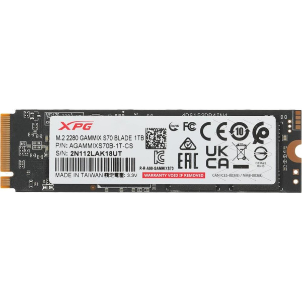 Накопитель SSD A-Data AGAMMIXS70B-1T-CS