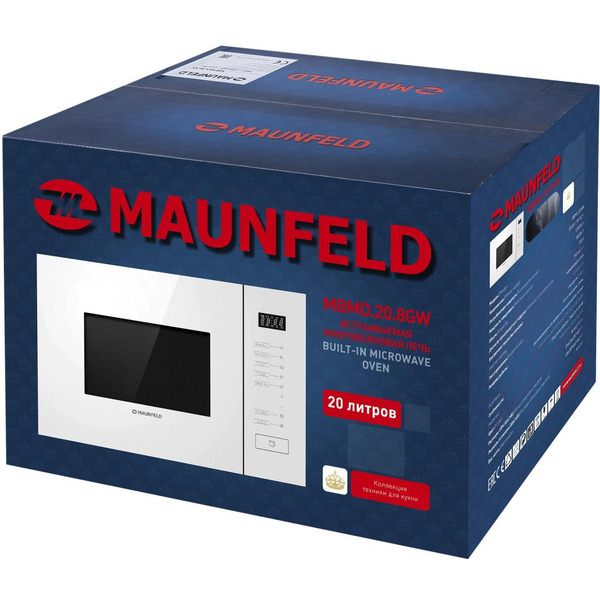 Встраиваемая микроволновая печь MAUNFELD MBMO.20.8GW
