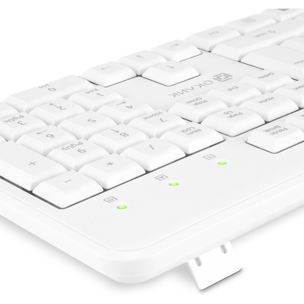 Клавиатура + мышь Oklick S650 (белый)