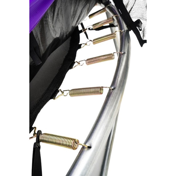 Батут Calviano 252 см - 8ft OUTSIDE master purple