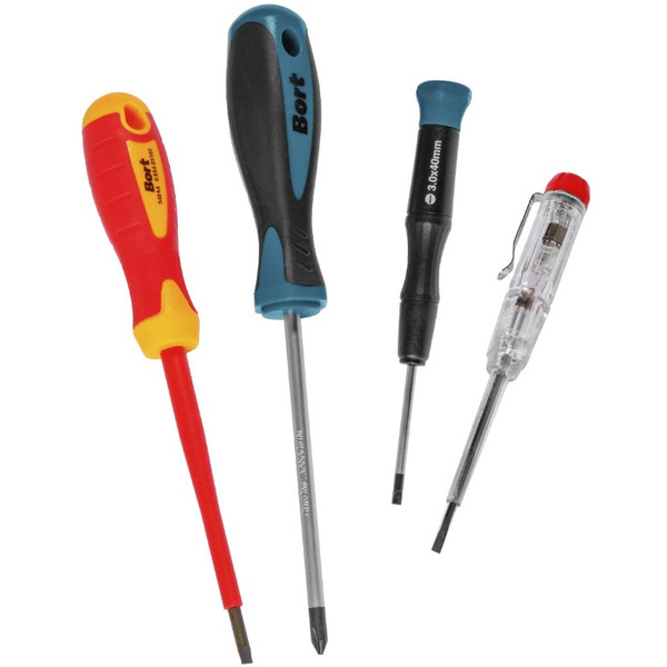 Набор ручного инструмента BORT BTK-114 (93418538)