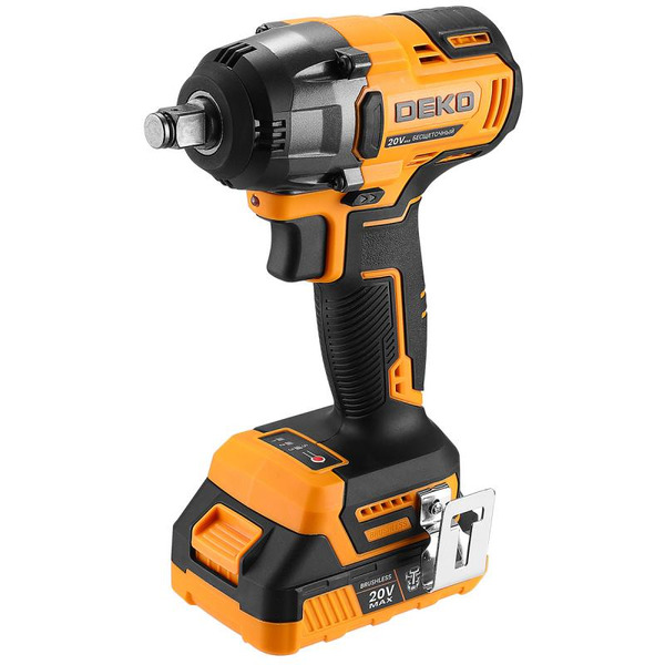 Гайковерт Deko DKIS-Li Set 083-1083 (с 2-мя АКБ, кейс)