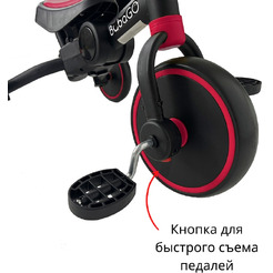 Беговел BubaGo Flint BG-F-109-1 Черно-красный