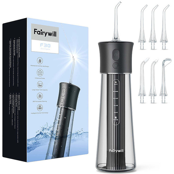 Ирригатор Fairywill F30 (черный)