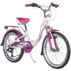 Детский велосипед Novatrack Angel 20 2019 20AH6V.ANGEL.WT9 (белый)