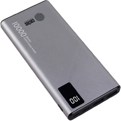 Внешний аккумулятор CACTUS CS-PBFSLT-10000 (серый)