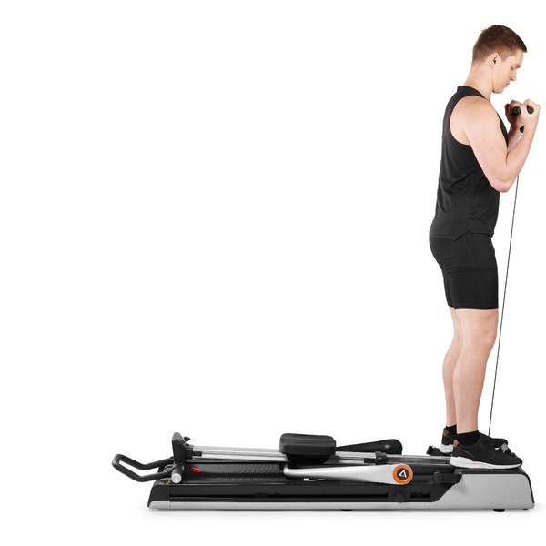 Электрическая беговая дорожка S1 Space 4в1 (тренажер для бега/ходьбы, гребли, пресса, рук)