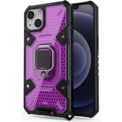 Бампер Bingo Space Capsule для APPLE iPhone 13 Фиолетовый