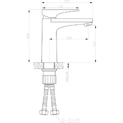 Смеситель AV Engineering AVDAR3-51001