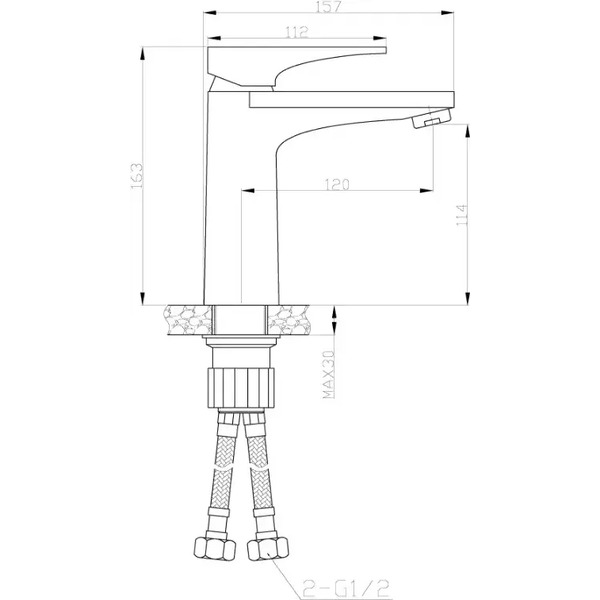 Смеситель AV Engineering AVDAR3-51001