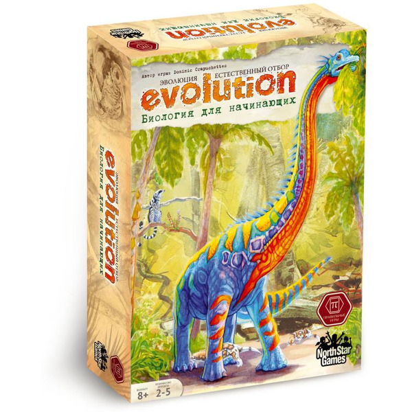 Настольная игра Правильные Игры Эволюция. Биология для начинающих 13-03-04