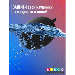 Чехол Bingo Silicone для OPPO Enco Free 2 W52 (черный)