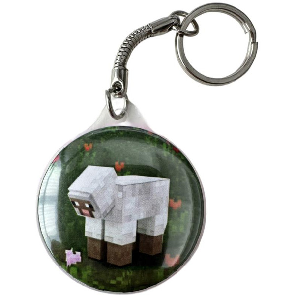 Брелок сувенирный "Дай 5 Добру" (Майнкрафт) в ассортименте
