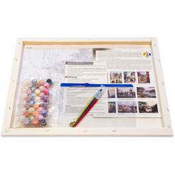 Картина по номерам Белоснежка Санкт-Петербург. Нева. Алые паруса 450-ART