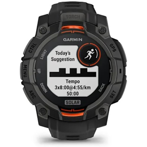 Умные часы Garmin Instinct 3 Solar 45 мм (черный)