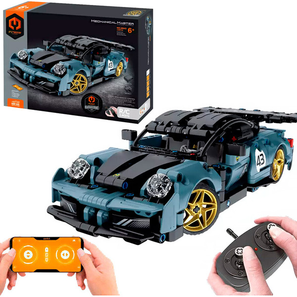 Конструктор управляемый iM.Master Blue Supercar 8043_MK