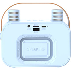 Колонка-караоке с двумя микрофонами Maxtop KK04B