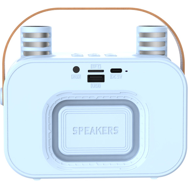 Колонка-караоке с двумя микрофонами Maxtop KK04B