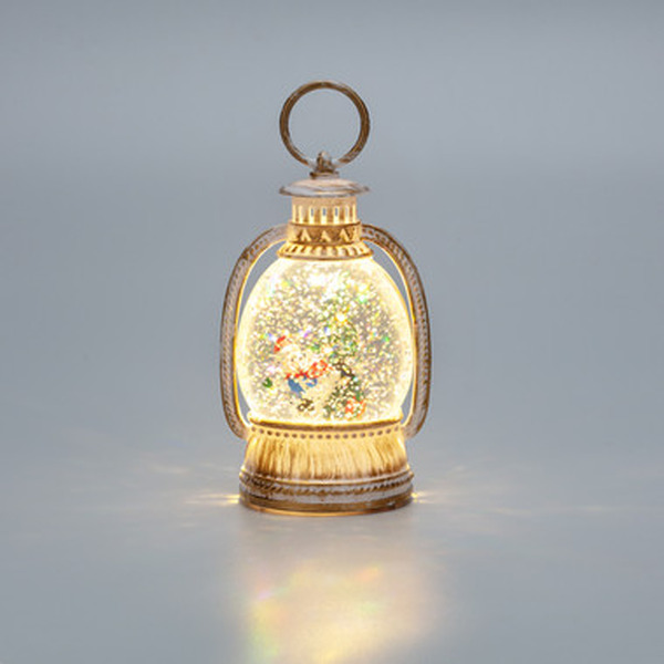 Светильник декоративный с эффектом снегопада и подсветкой NEON-NIGHT Фонарик 501-183