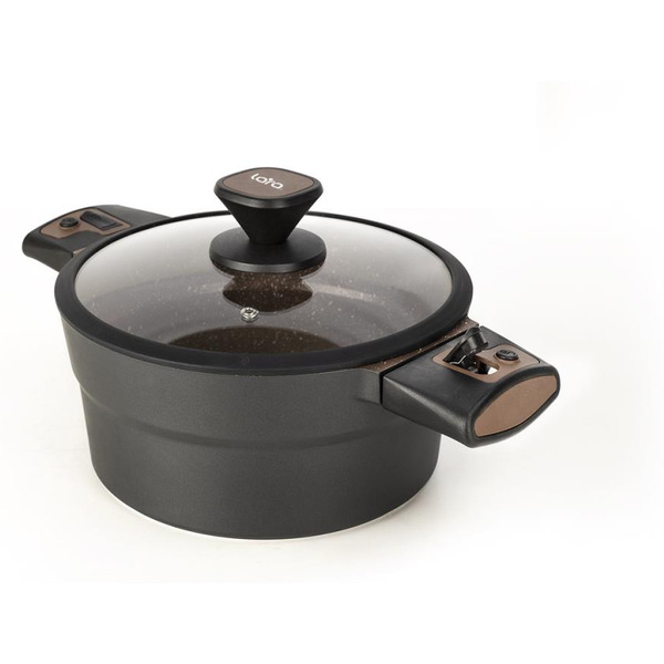Кастрюля Lara Monaco Choco LR02-301