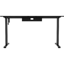 Стол с регулировкой высоты Zone51 e-Freeflow 140x75 Black Z51-FLD-FFL-BK4