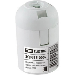 Патрон пластиковый подвесной TDM ELECTRIC SQ0335-0007