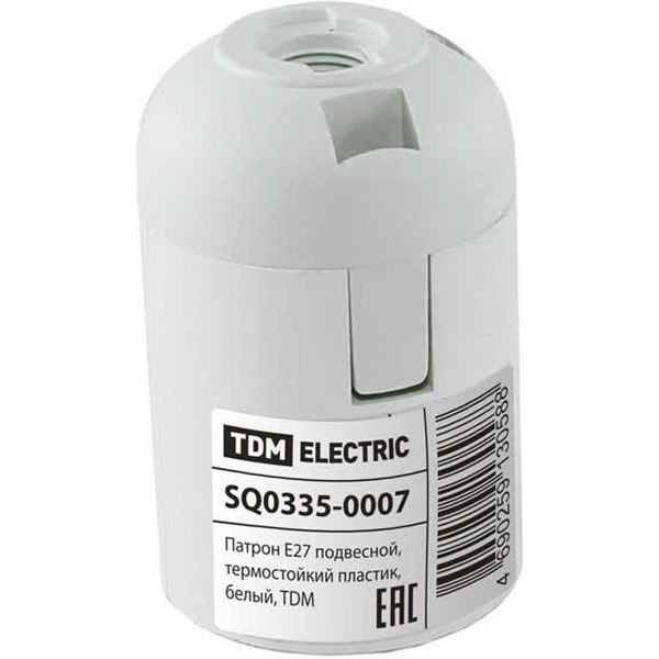 Патрон пластиковый подвесной TDM ELECTRIC SQ0335-0007