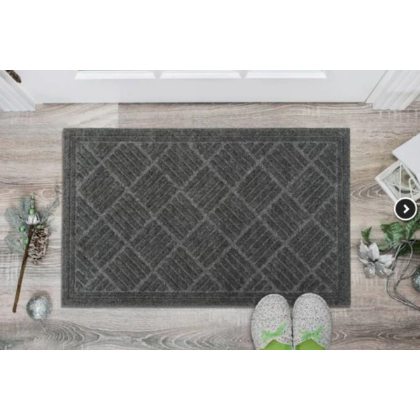 Коврик грязезащитный Multy Home Contours Parquet 45x75 EU5000008 (серый)
