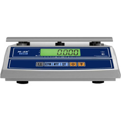 Весы фасовочные Mertech M-ER 326AFL-6.1 LCD серый металик (3055)
