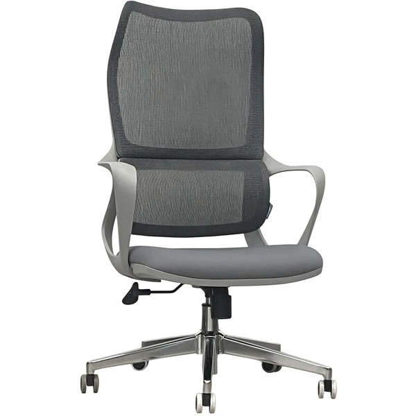Кресло офисное SITUP LATI-H GREY chrome (сетка Grey / Grey)