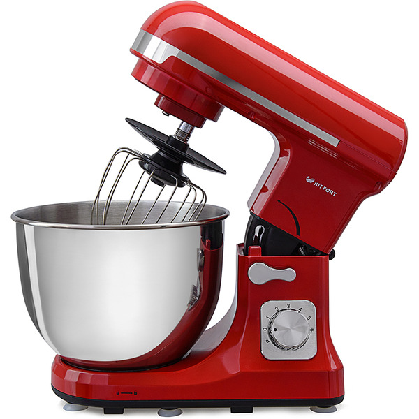 Планетарный миксер Kitfort КТ-1324-1, красный