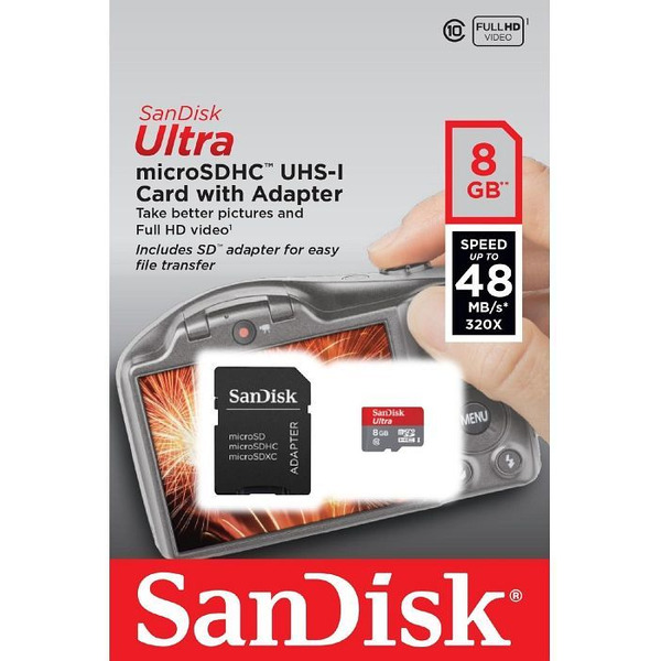 Карта памяти SANDISK SDSDQUIN-008G-G4