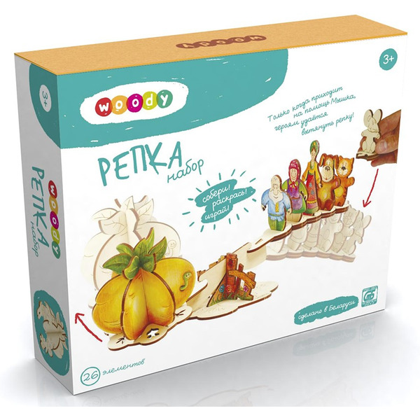 Развивающая игрушка Woody Репка 00129