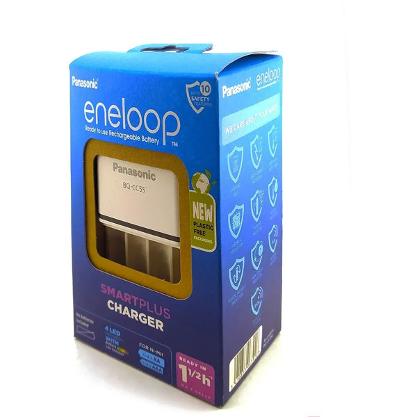 Зарядное устройство Panasonic BQ-CC55E (белый)