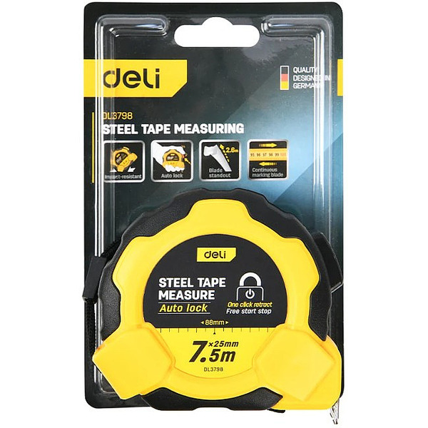 Рулетка Deli EDL3798
