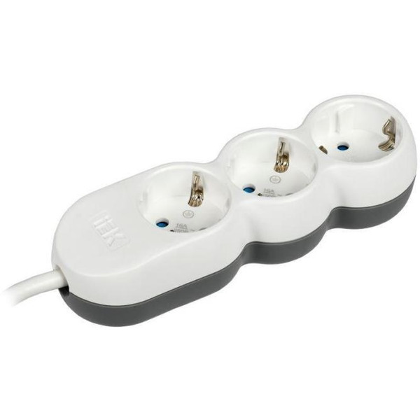 Удлинитель IEK WYP53-16-03-03-ZK