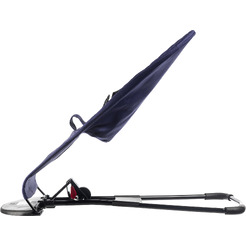 Детский шезлонг NINO Aria балансирующий (синий)