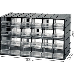 Органайзер для инструментов ArtPlast Variobox 611T (черный)