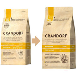 Сухой корм для кошек Grandorf Cat 4 Meat Probiotic Sterilised (2кг)
