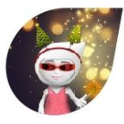 Брелок сувенирный 5 ЭЛЕМЕНТ Ёлочка №15