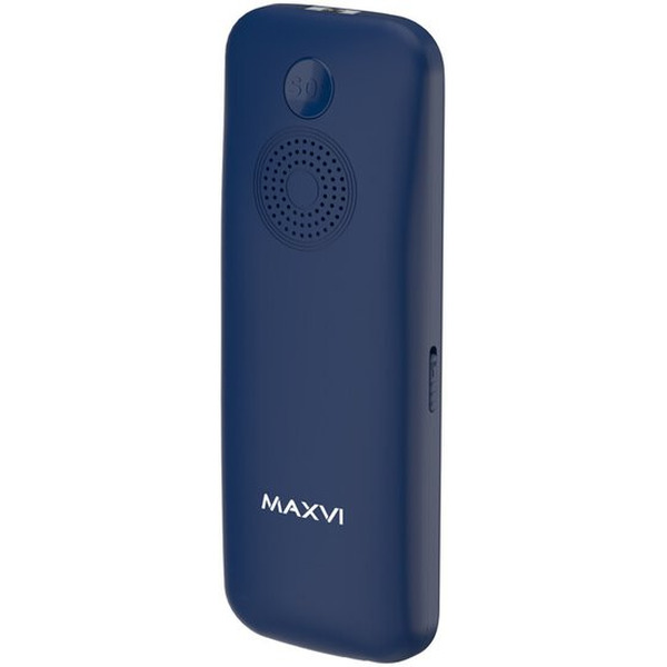 Кнопочный телефон Maxvi RT-03 (синий)