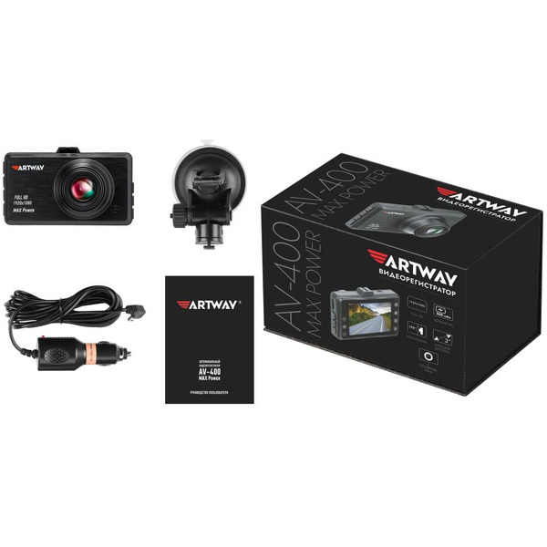 Видеорегистратор Artway AV-400 Max Power