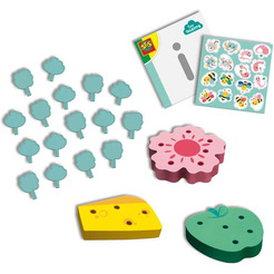 Развивающая игрушка SES Creative Tiny Talents Найди и прикрепи животных 13134