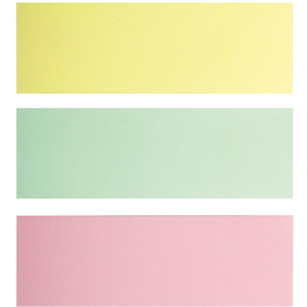 Закладки клейкие BRAUBERG 124812 (PASTEL COLOR, бумажные, 76*25 мм 3*100л., ассорти)
