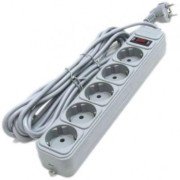 Сетевой фильтр GEMBIRD SPG3-B-6PP Gembird 5роз 1.8m